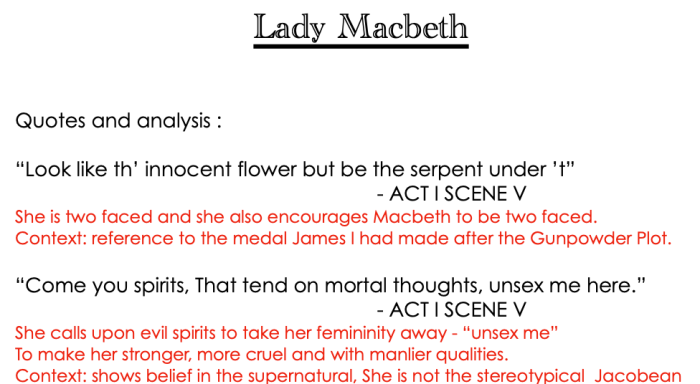 Words repeated by lady macbeth