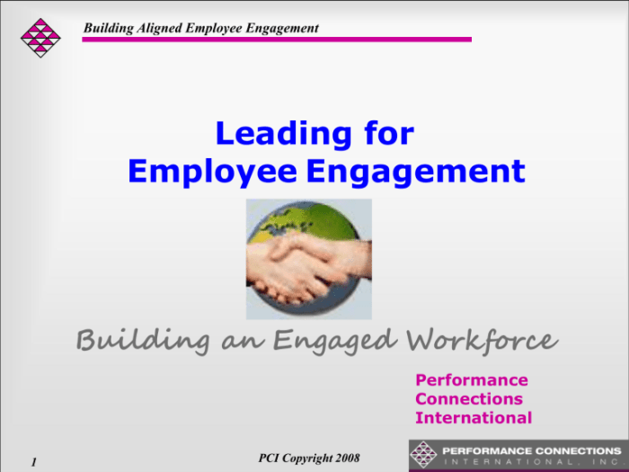 Recognition is closely aligned with employee engagement and promotes teamwork