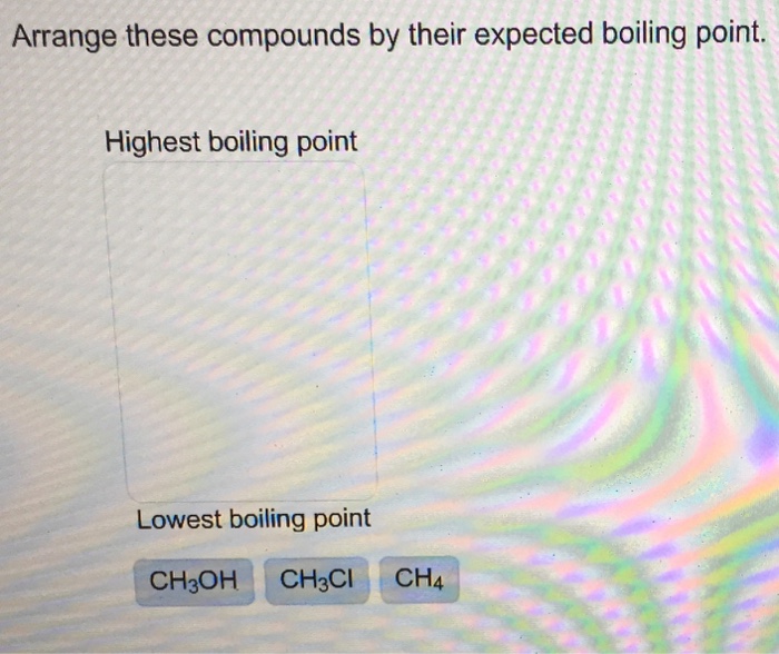 Solved arrange compounds transcribed problem