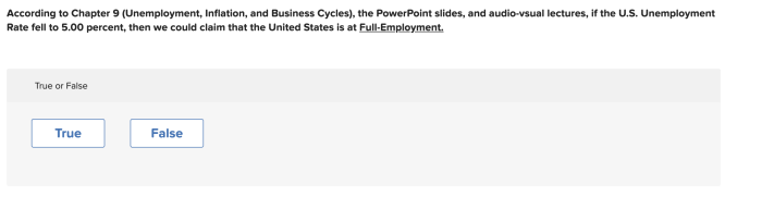 Determine which statement below regarding economic indicators is false